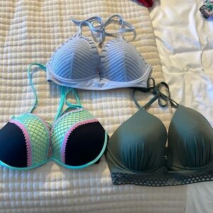 Set of 3 bikini tops (Shade and Shore)